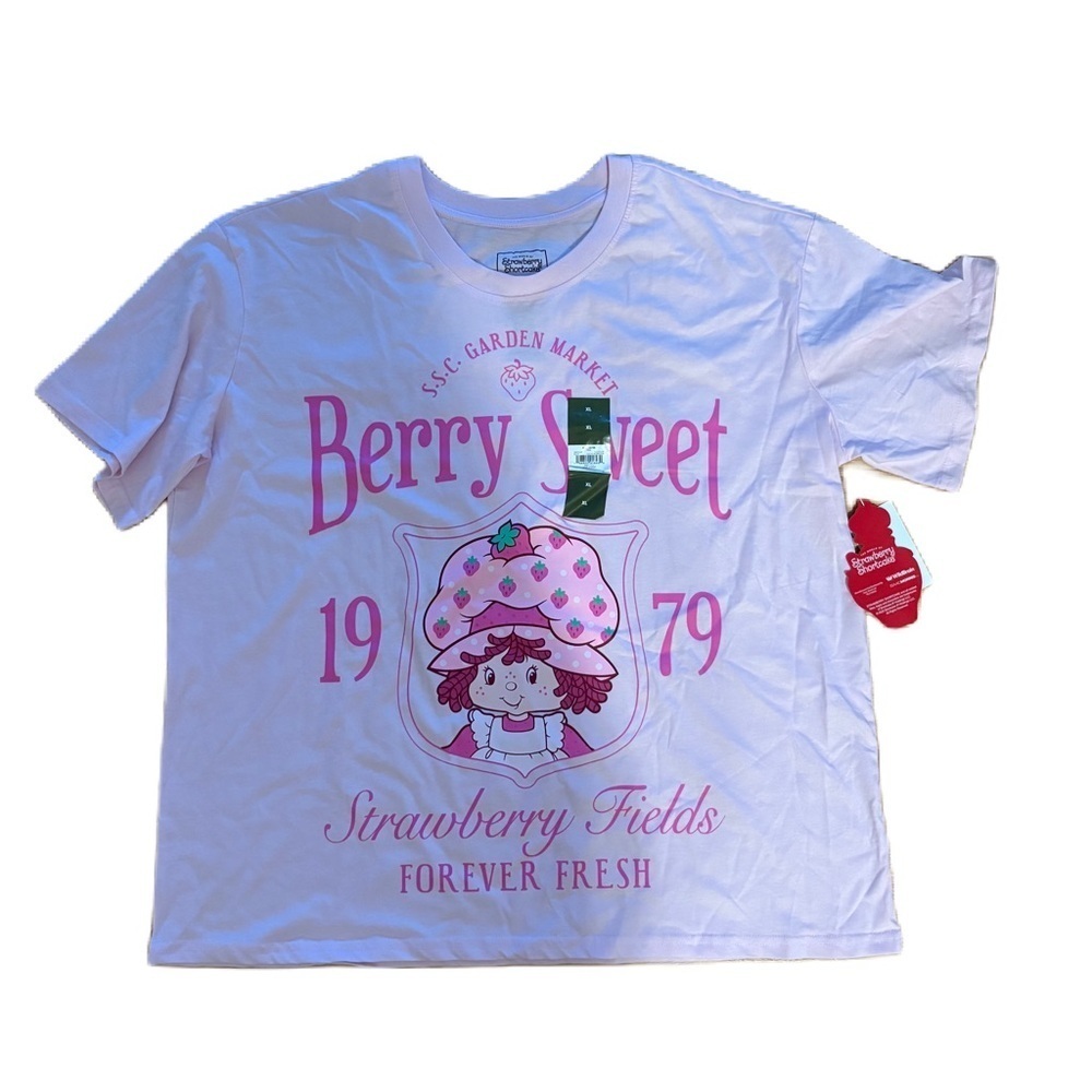 Strawberry Shortcake T-shirt NEW Women’s Medium Large XL XXL Berry Sweet Pink